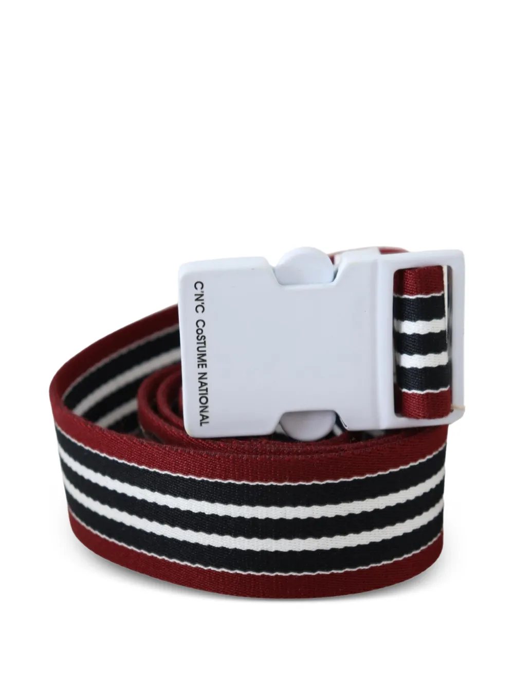 Costume National striped belt