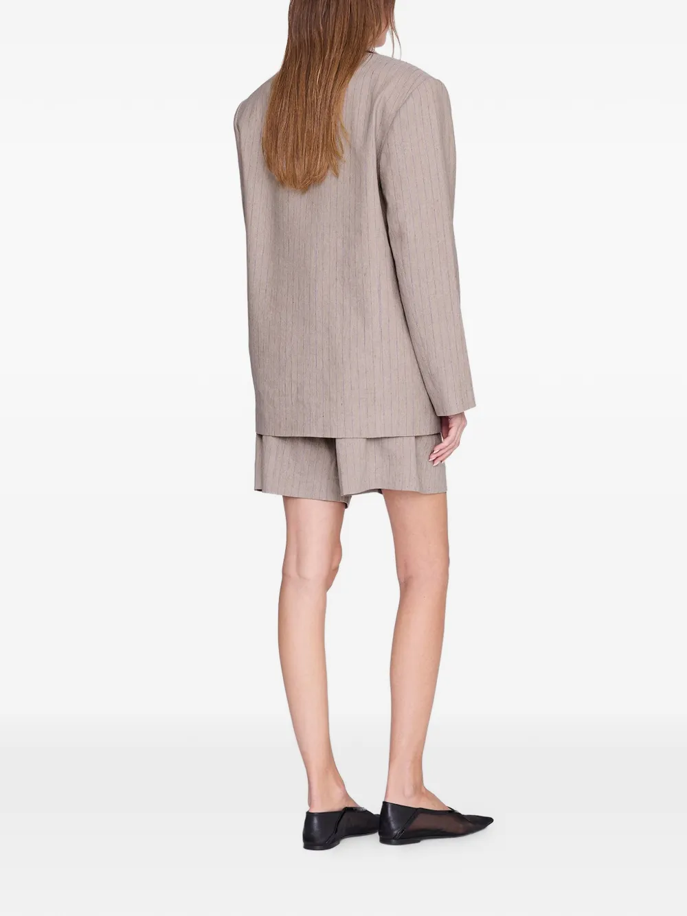 ANINE BING Brice shorts Beige