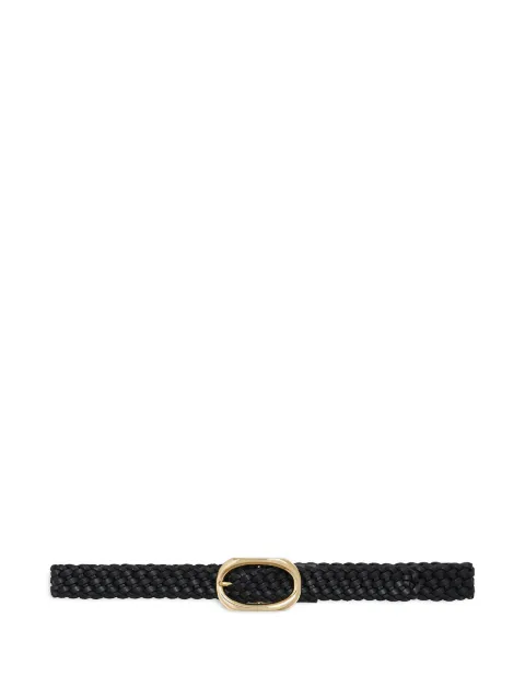 ANINE BING braided leather belt