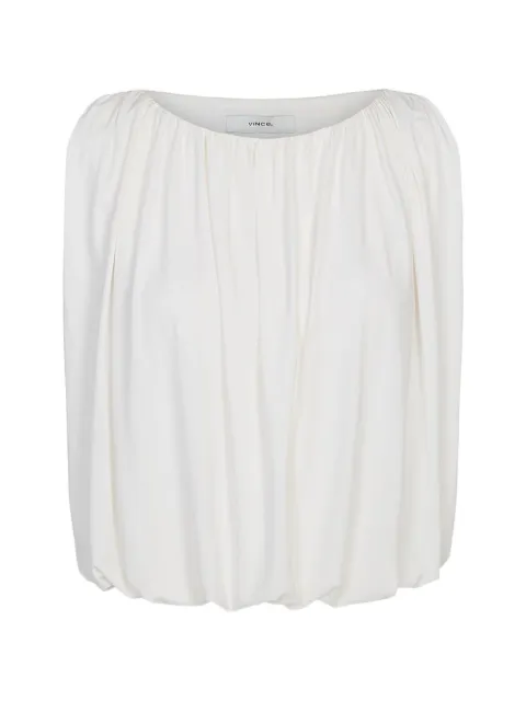 Vince sleeveless bubble top