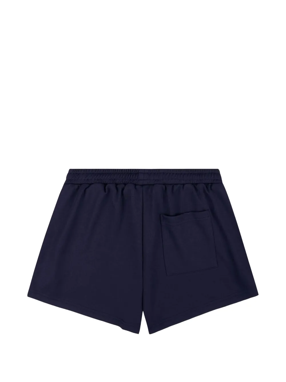 Sporty & Rich Shorts met logoprint Blauw