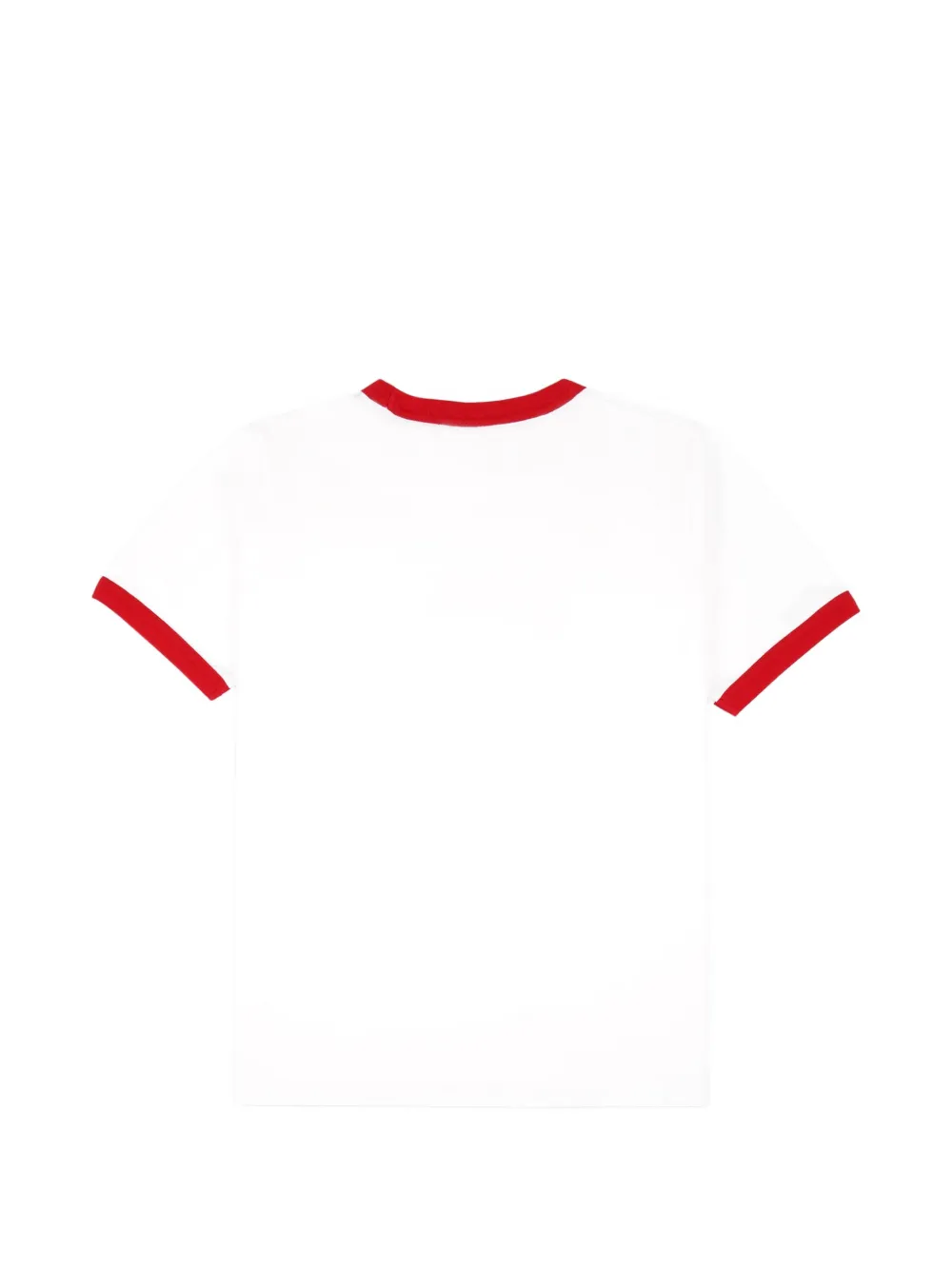 Sporty & Rich Fatou T-shirt met korte mouwen en logo-print Wit