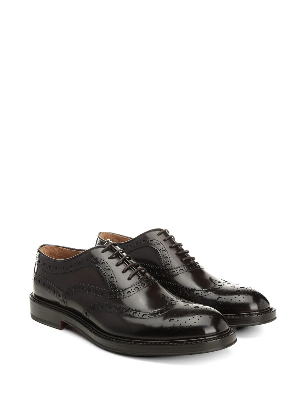 corvari brogue leather oxford shoes Bruin