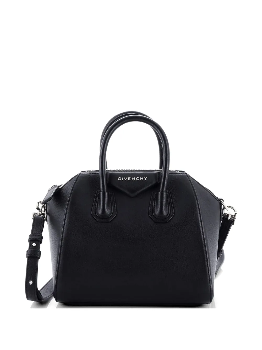 Givenchy Pre-Owned Antigona Bag Leather Mini crossbody bag - Nero