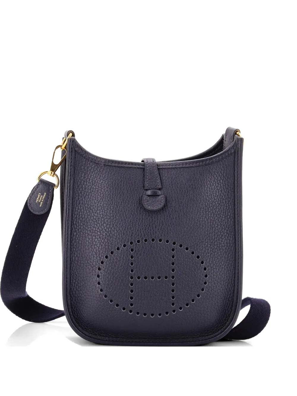 Hermès Pre-Owned Borsa a tracolla Evelyne Gen III TPM in pelle Clemence - Blu