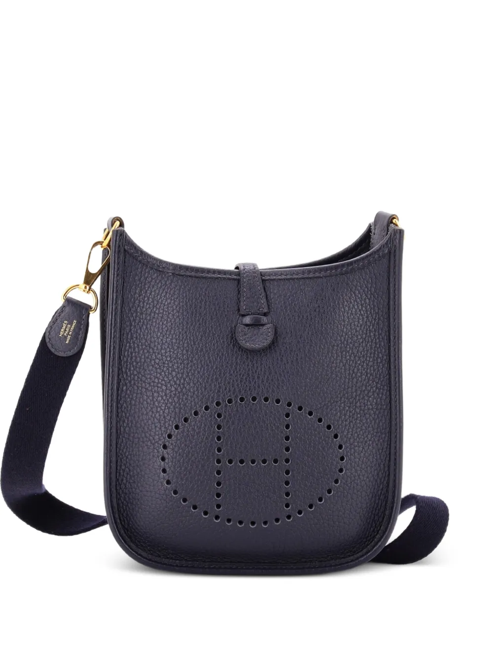 Hermès Pre-Owned Borsa a tracolla Evelyne Gen III TPM in pelle Clemence - Blu