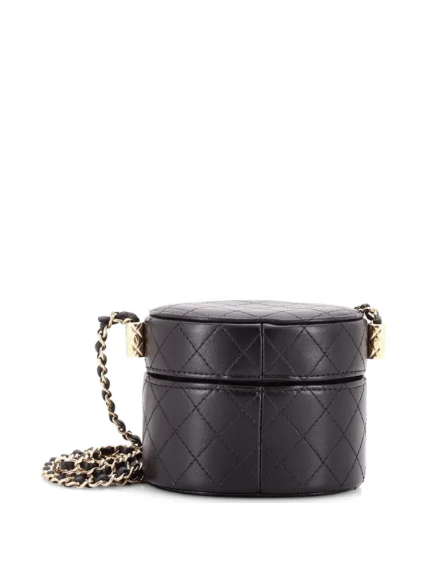 CHANEL Pre-Owned ココマーク アリュール バニティケース ウィズ 