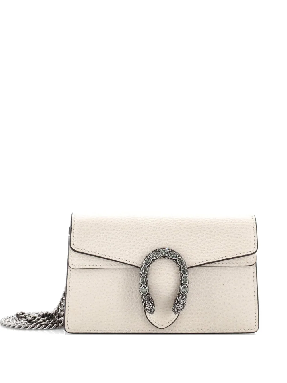 Gucci Pre-Owned Clutch Dionysus super mini in pelle - Toni neutri
