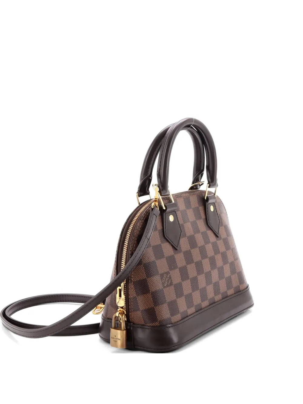 Louis Vuitton Pre-Owned Alma Handbag Damier BB shoulder bag - Marrone