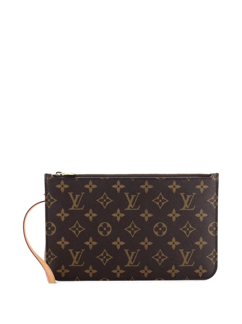 Louis Vuitton Pre-Owned Neverfull Pochette Monogram Canvas Large pouch - Brown