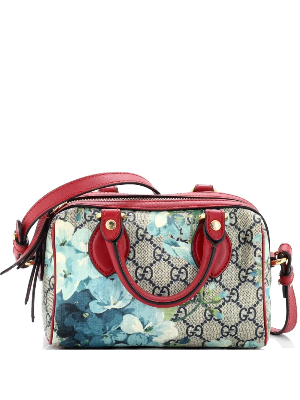 Gucci Pre-Owned Convertible Boston Bag Blooms Print GG Coated Canvas Nano shoulder bag - Multicolour