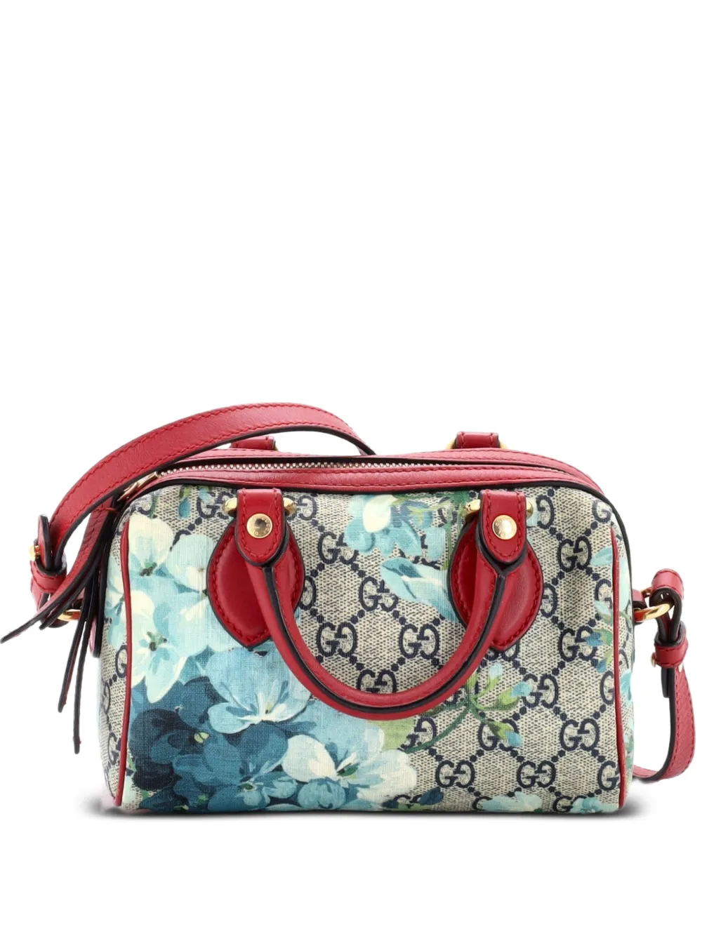 Gucci Pre-Owned Convertible Boston Bag Blooms Print GG Coated Canvas Nano shoulder bag - Multicolore