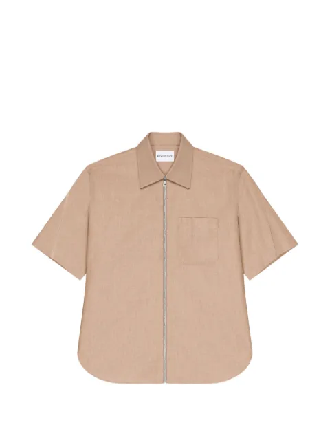 Givenchy couture seam zipped shirt