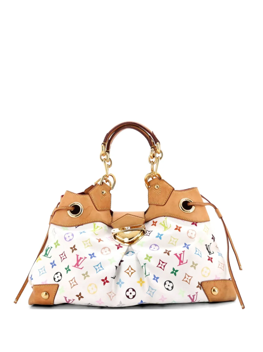 Louis Vuitton Pre-Owned Borsa a tracolla Ursula Monogram Multicolor - Bianco