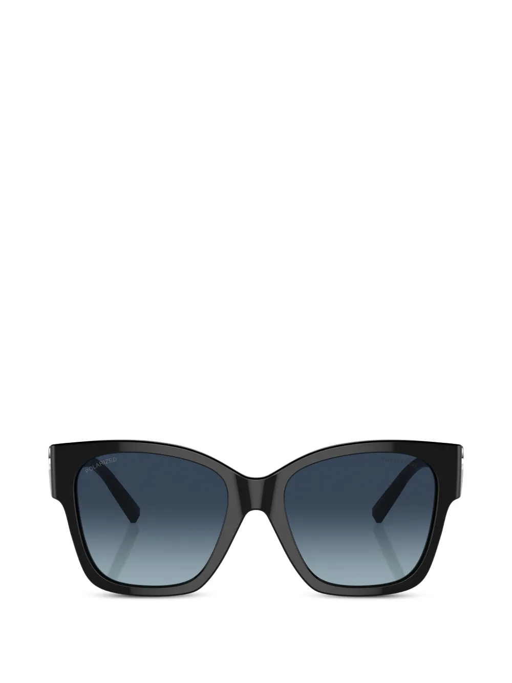 Tiffany & Co. square-frame heart-motif sunglasses