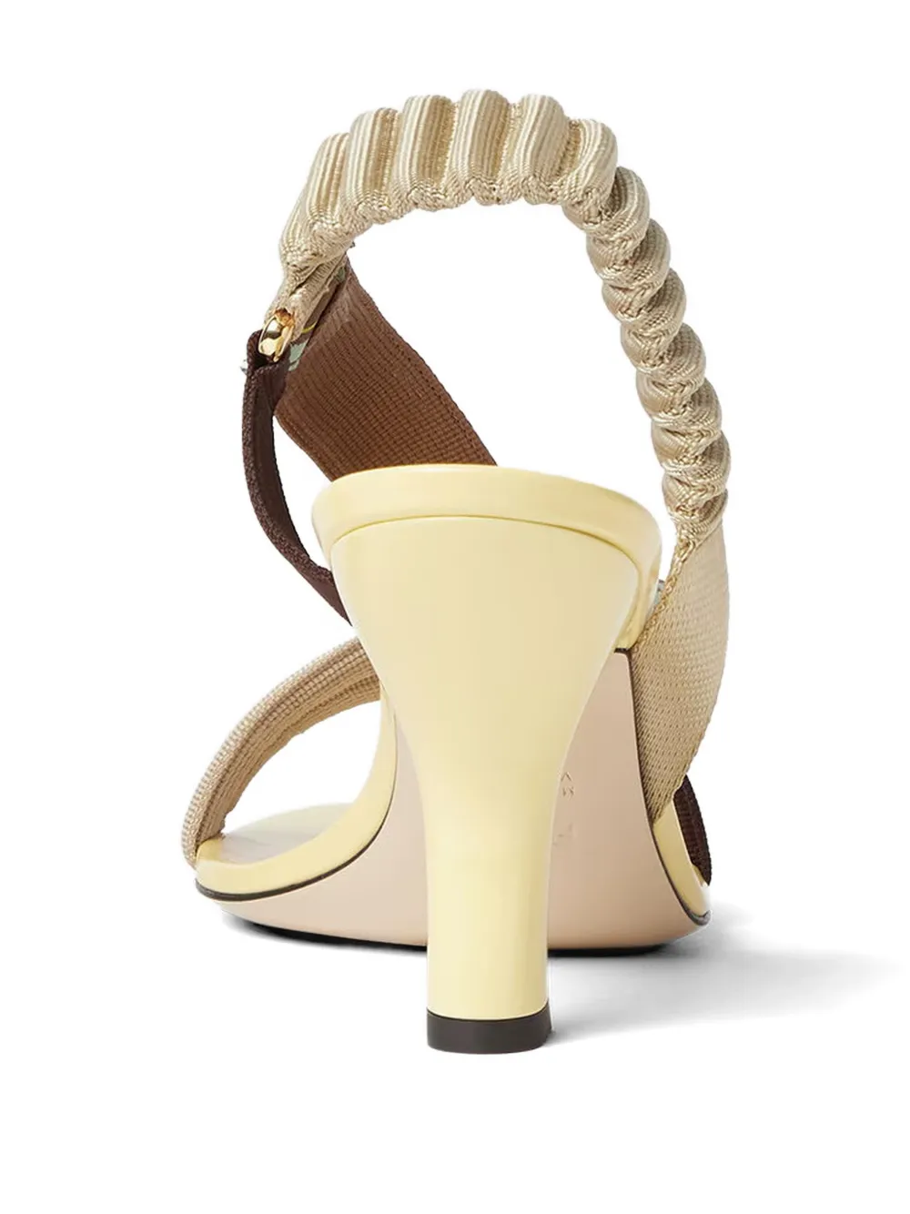 FENDI Iconic Colibrì sandals Beige