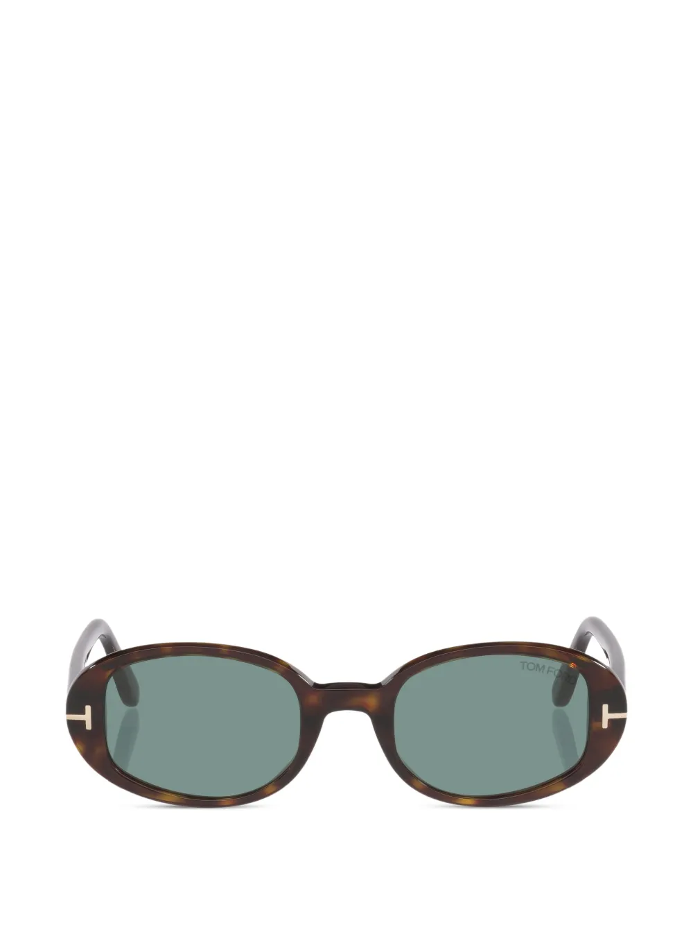 TOM FORD Iggy oval-frame sunglasses · 49