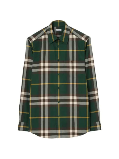 Burberry Check cotton shirt