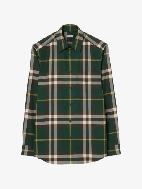 Burberry Check cotton shirt