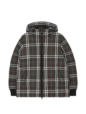 Burberry チェック リバーシブル ジャケット | ニュートラル | FARFETCH JP