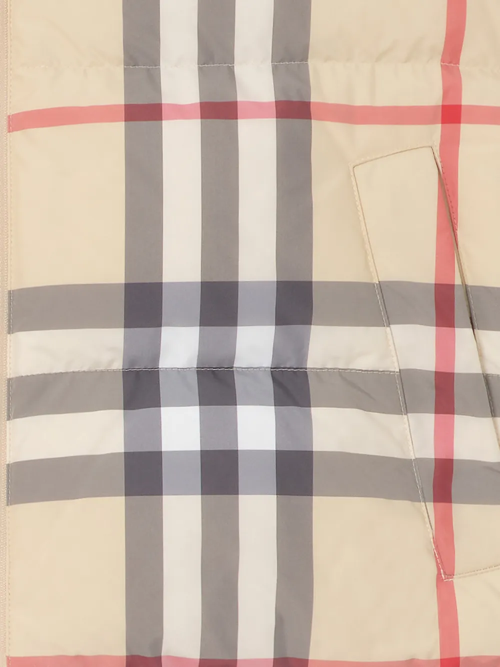  Burberry Check Puffer Gilet - Neutro 