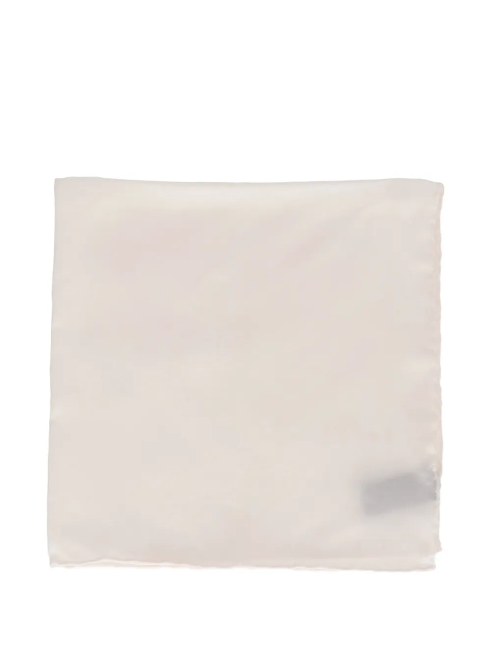 TOM FORD rolled-edge pocket square - Toni neutri