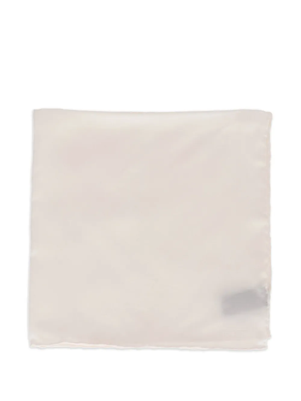 TOM FORD rolled-edge pocket square - Nude