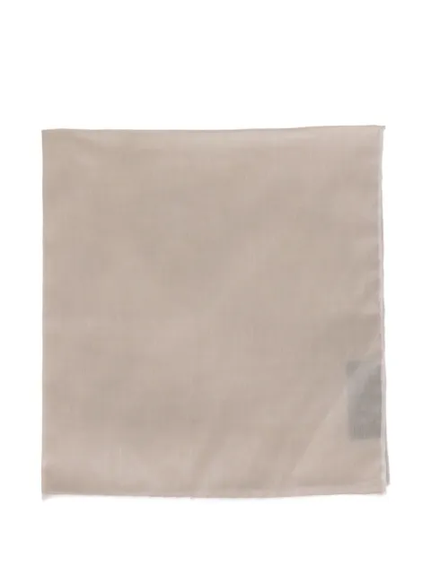 TOM FORD logo-detail pocket square