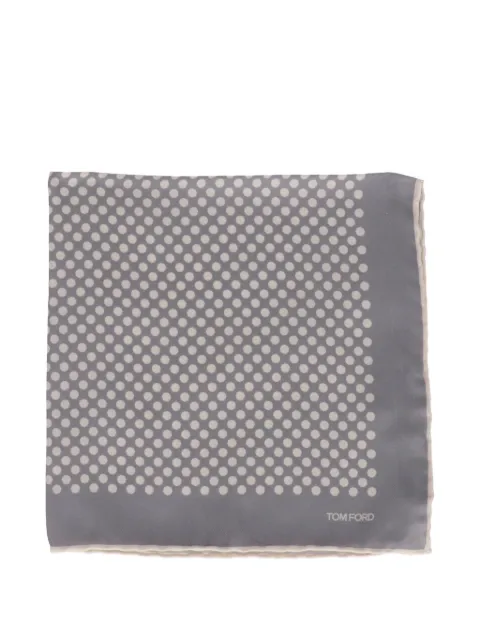TOM FORD pañuelo de bolsillo con lunares