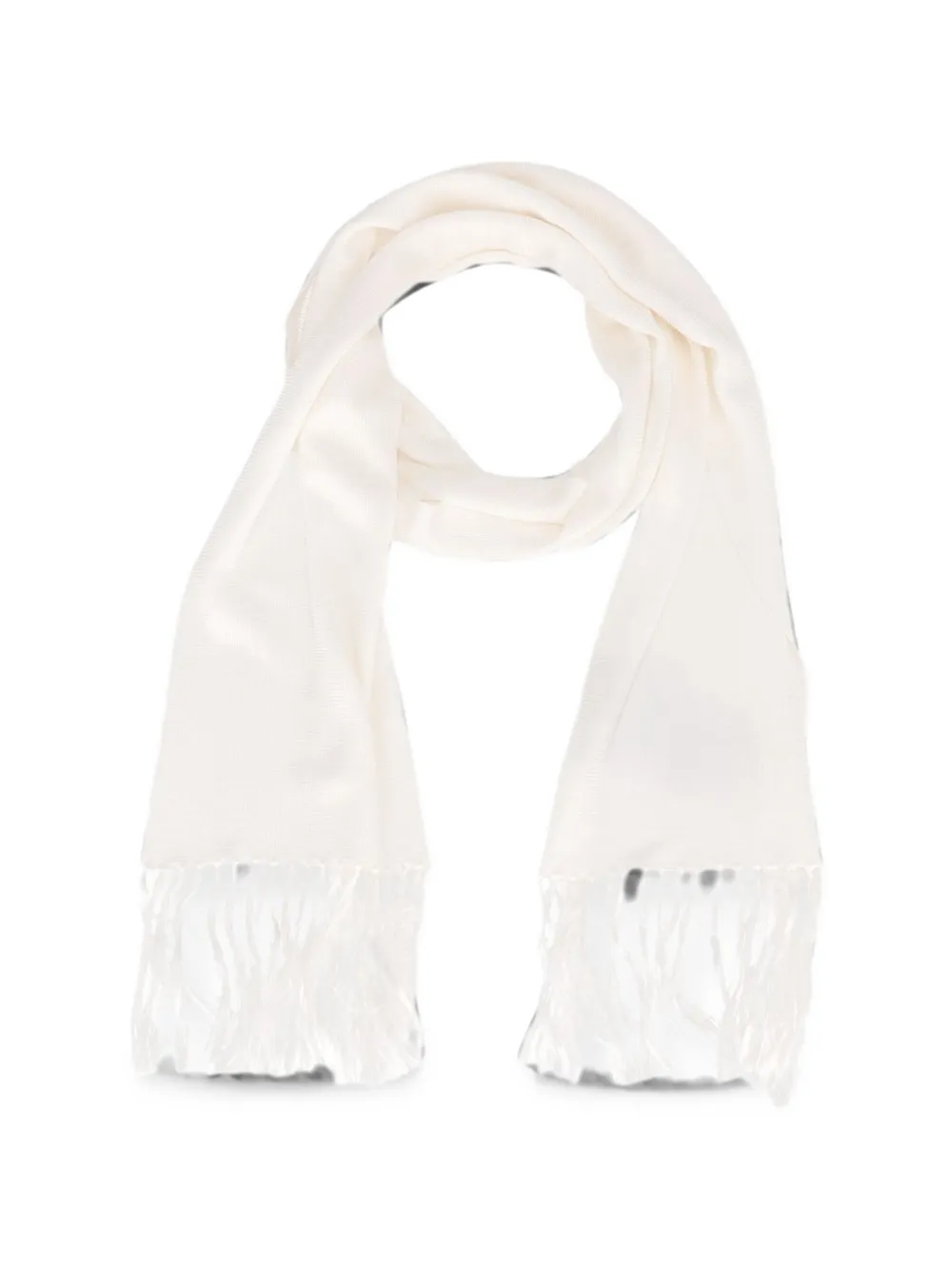 TOM FORD fringed scarf - Bianco