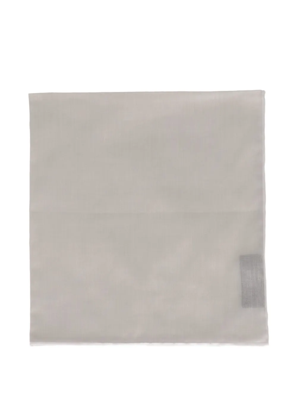 TOM FORD rolled-edge pocket square - Toni neutri