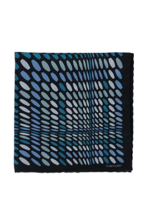 TOM FORD pañuelo con estampado geométrico