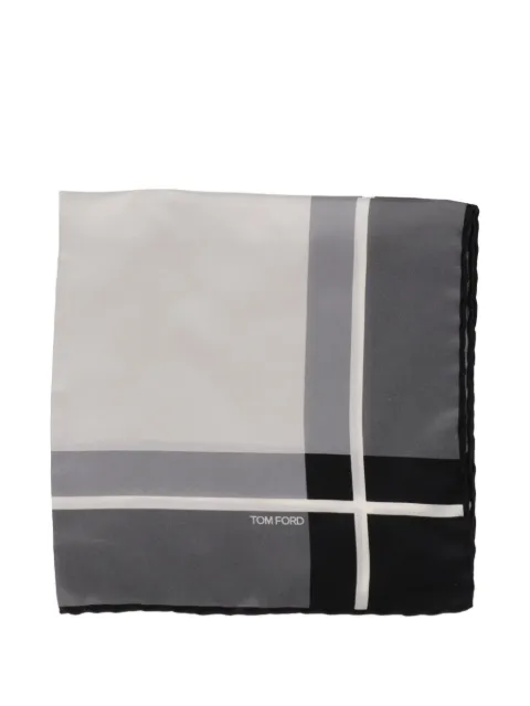 TOM FORD colour-block pocket square