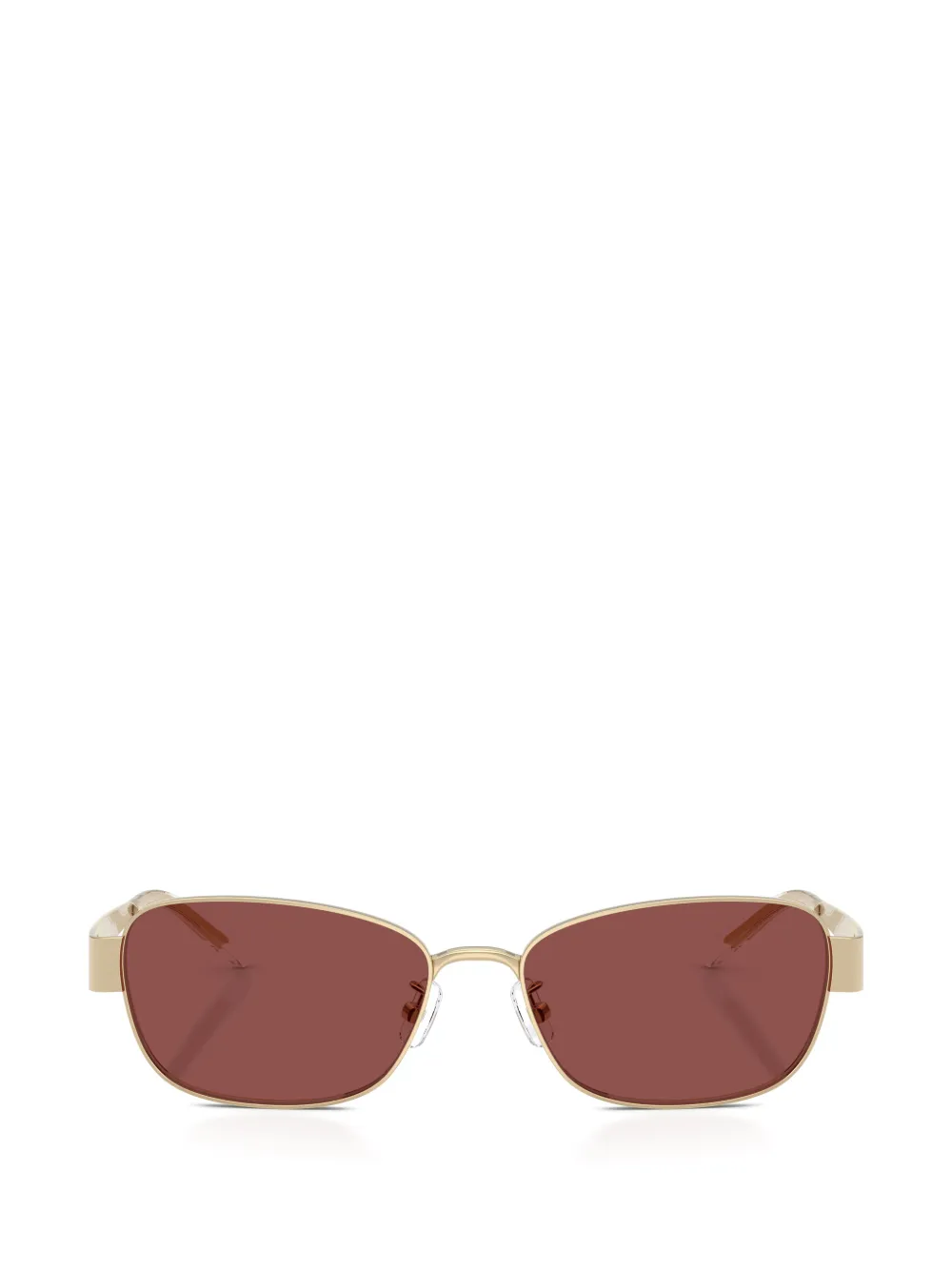 TORY BURCH MILLER RECTANGLE-FRAME SUNGLASSES