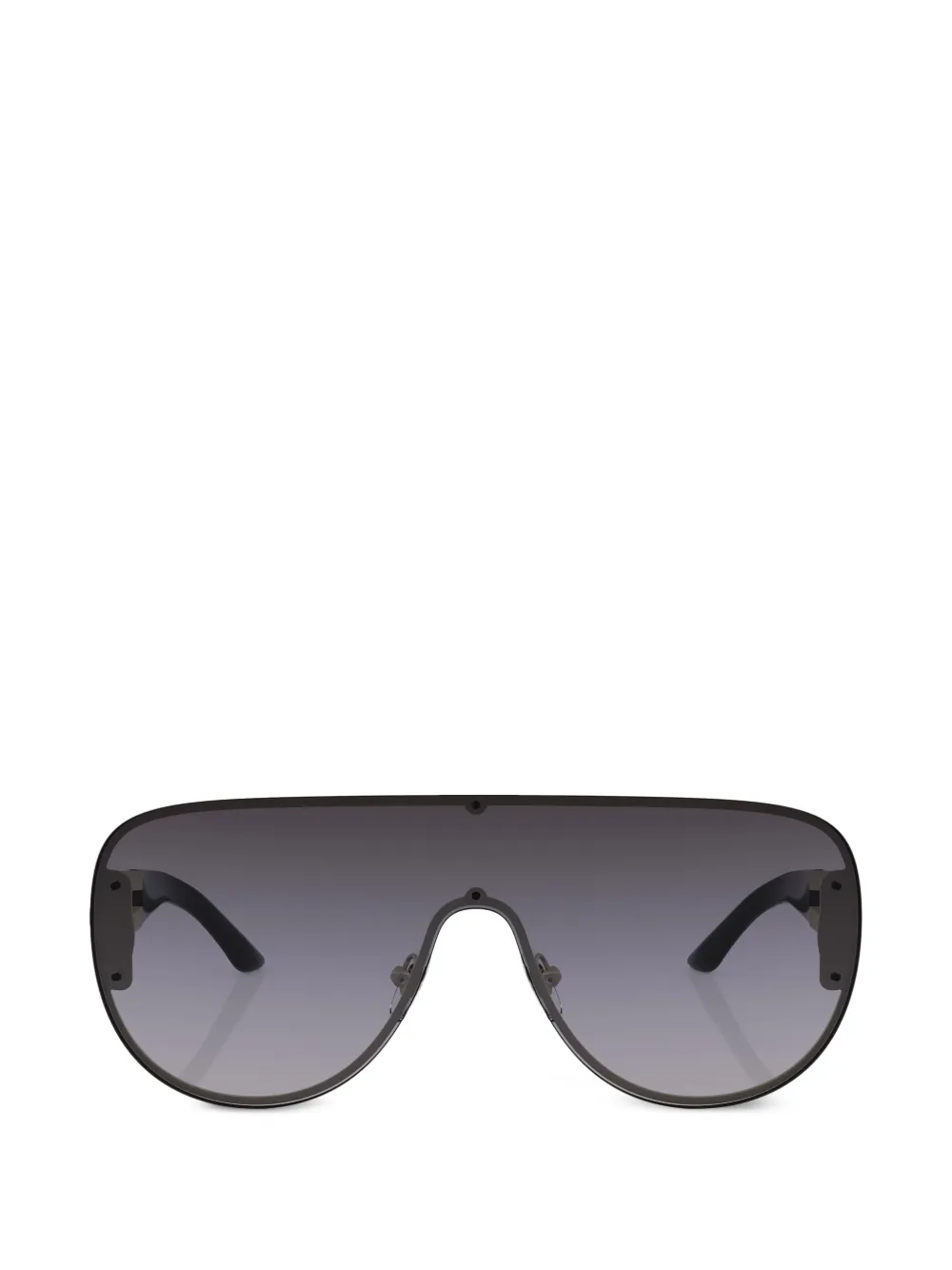 Versace Occhiali da sole Medusa stile pilota - Nero