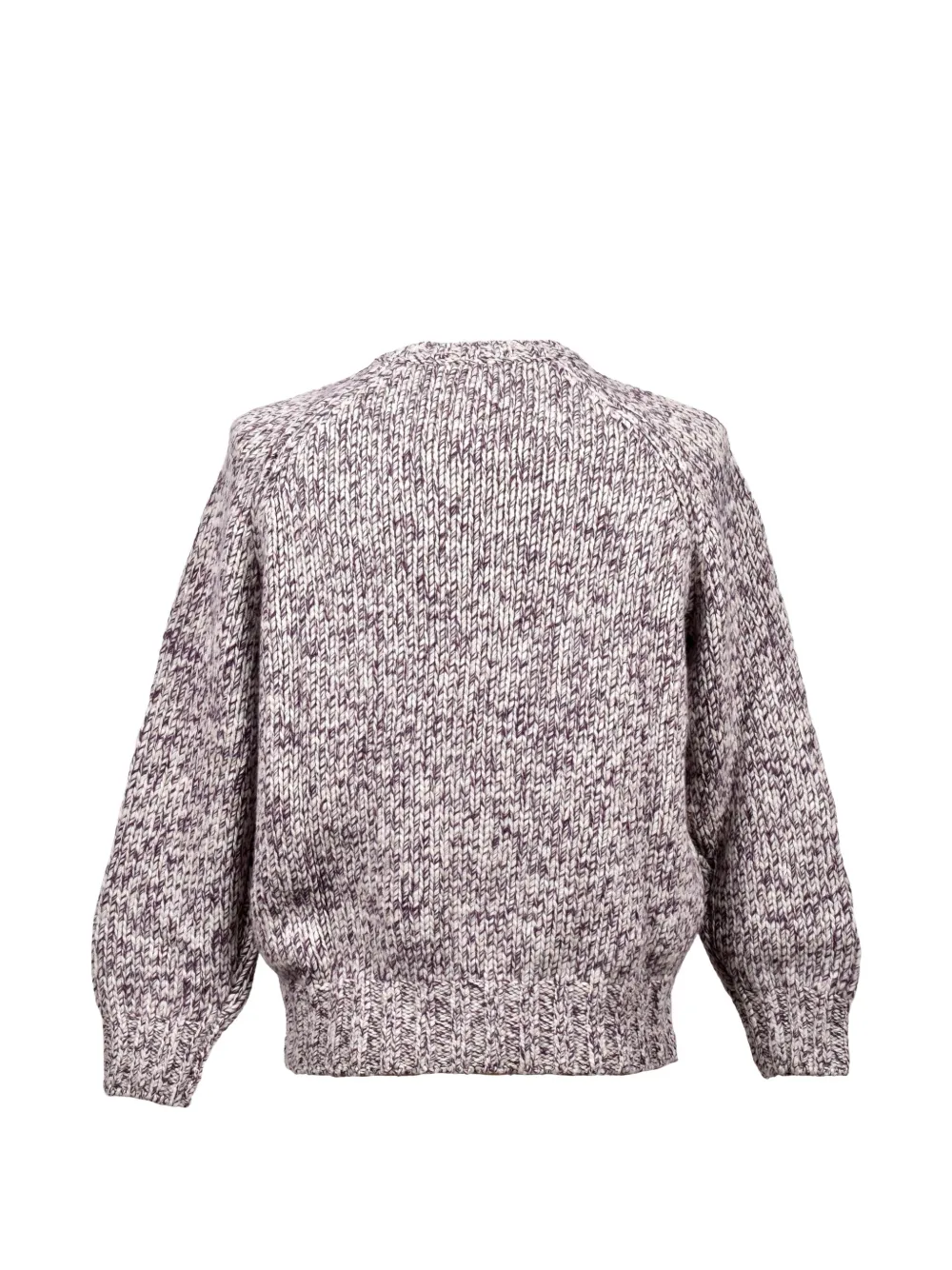 Brunello Cucinelli Grofgebreide trui met raglan mouwen Beige