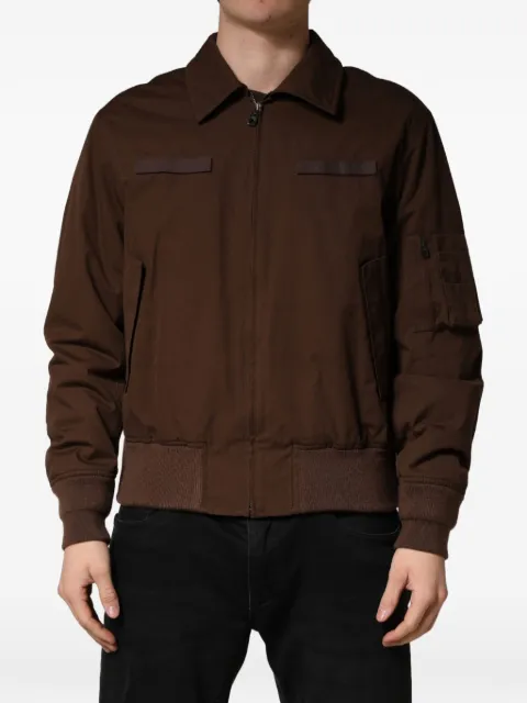Dolce & Gabbana veste bomber à fermeture zippée