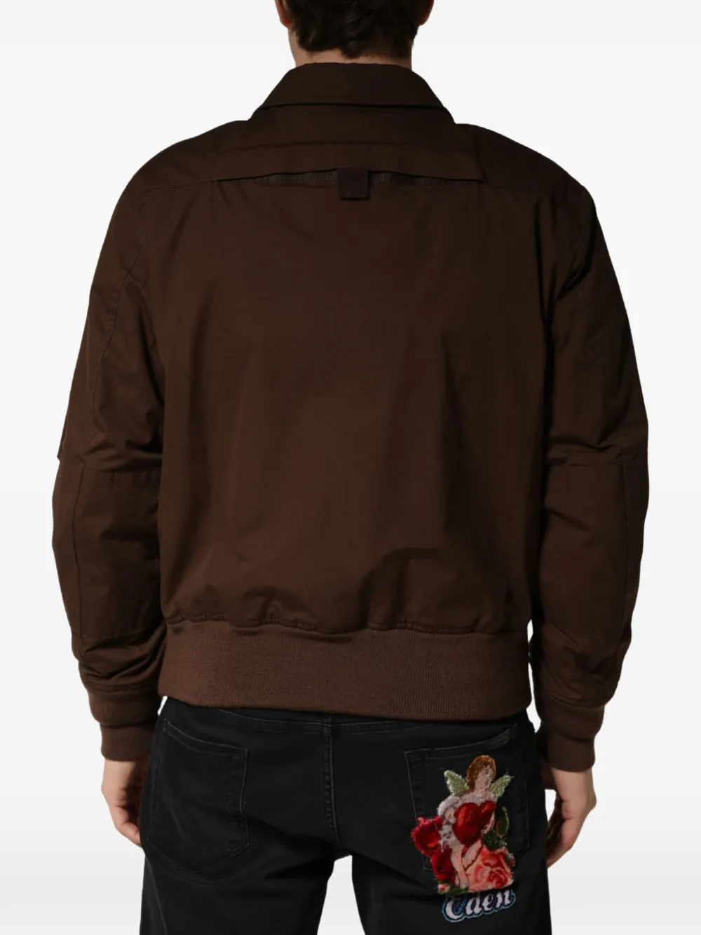 Dolce & Gabbana Bomberjack met rits Bruin