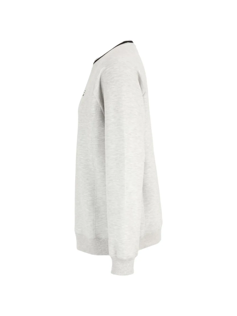 Fila Trui met logopatch en raglan mouwen Grijs