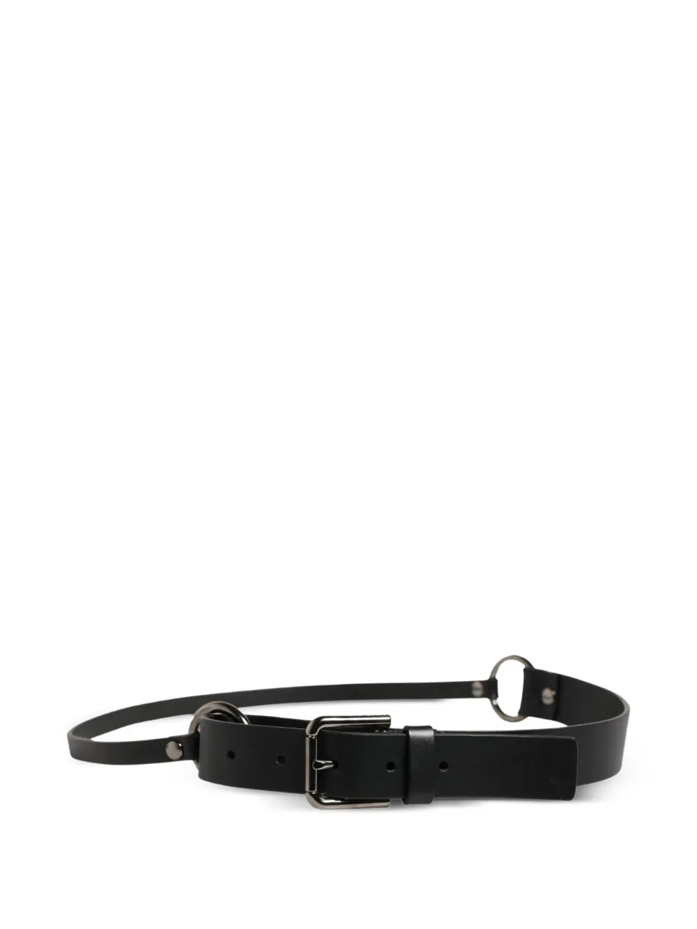 Dolce & Gabbana Gespriem met ringdetail Zwart