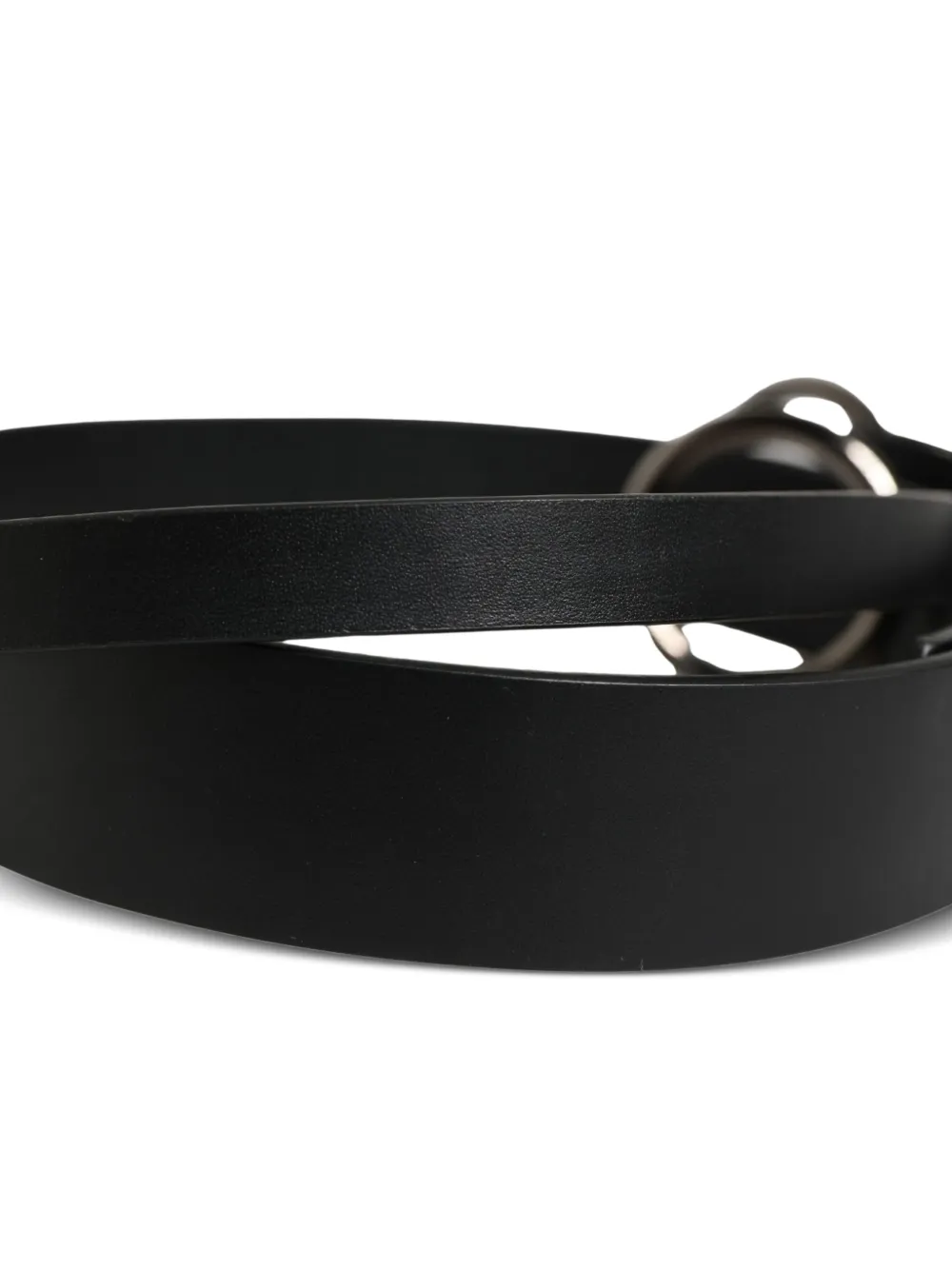 Dolce & Gabbana Gespriem met ringdetail Zwart