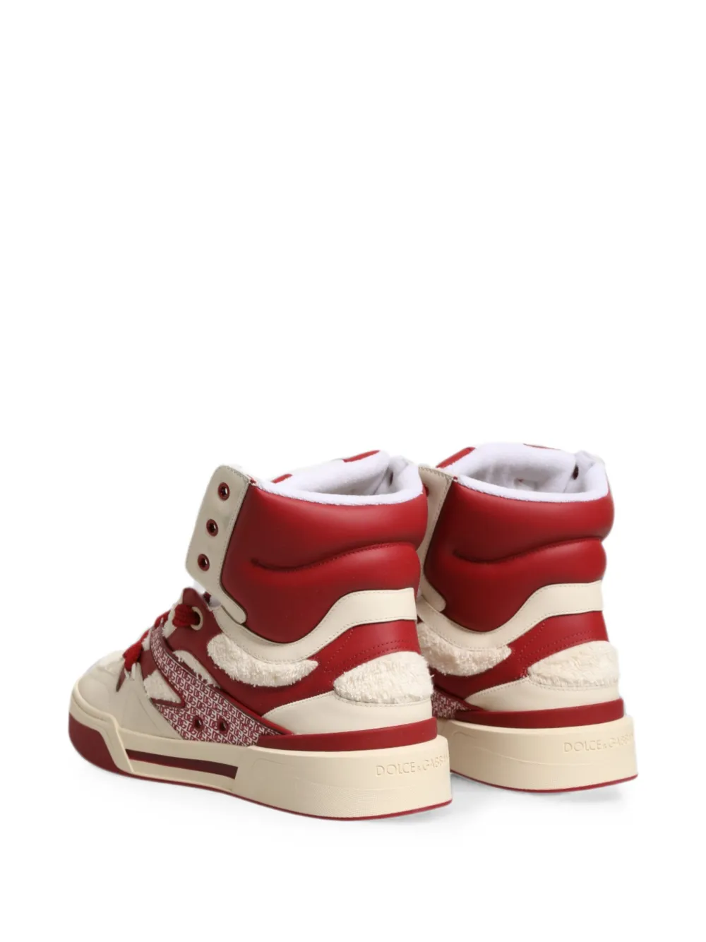 Dolce & Gabbana Custom 2.Zero high-top sneakers Beige