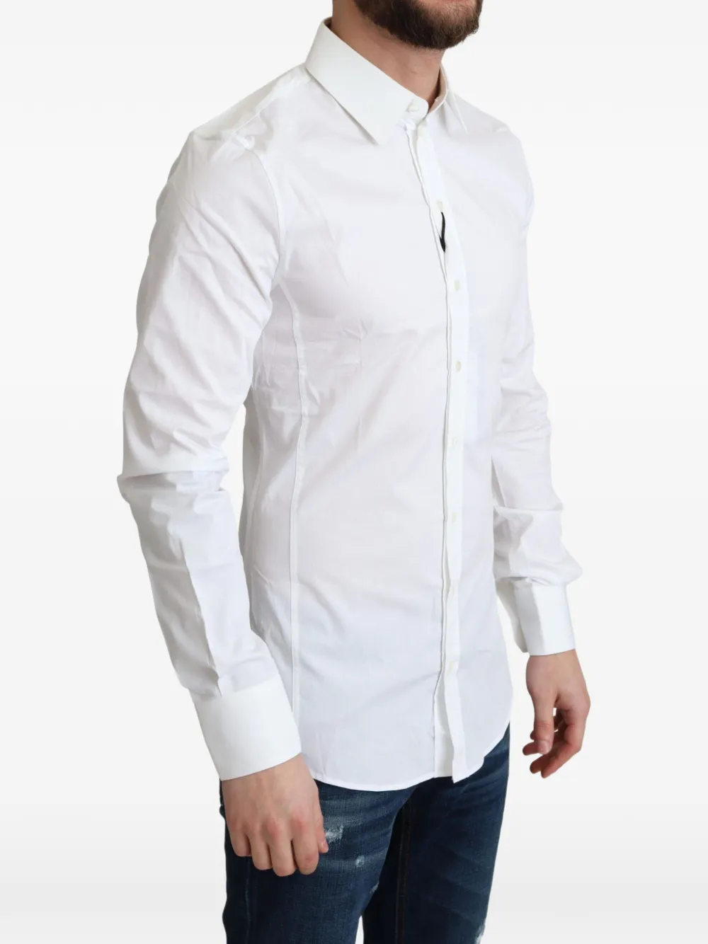 Dolce & Gabbana Sicilia slim-fit overhemd Wit