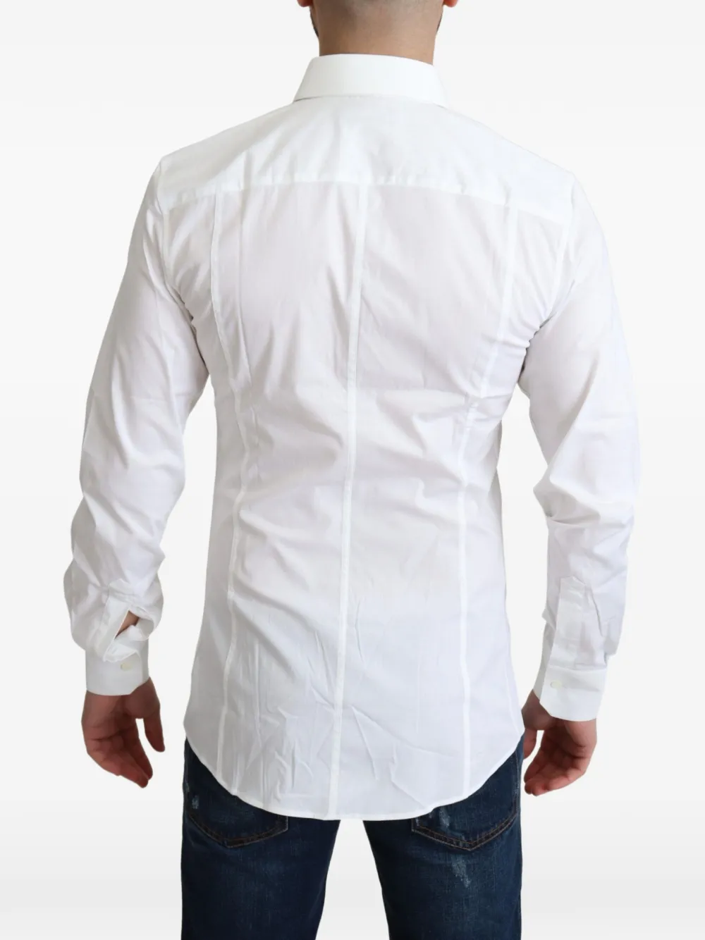 Dolce & Gabbana Sicilia slim-fit overhemd Wit