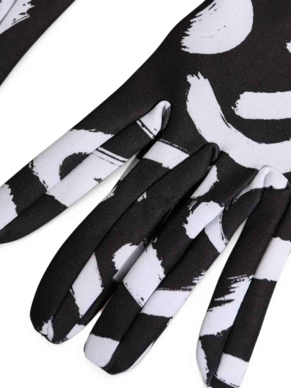 Dolce & Gabbana DG Logo elbow-length gloves Zwart