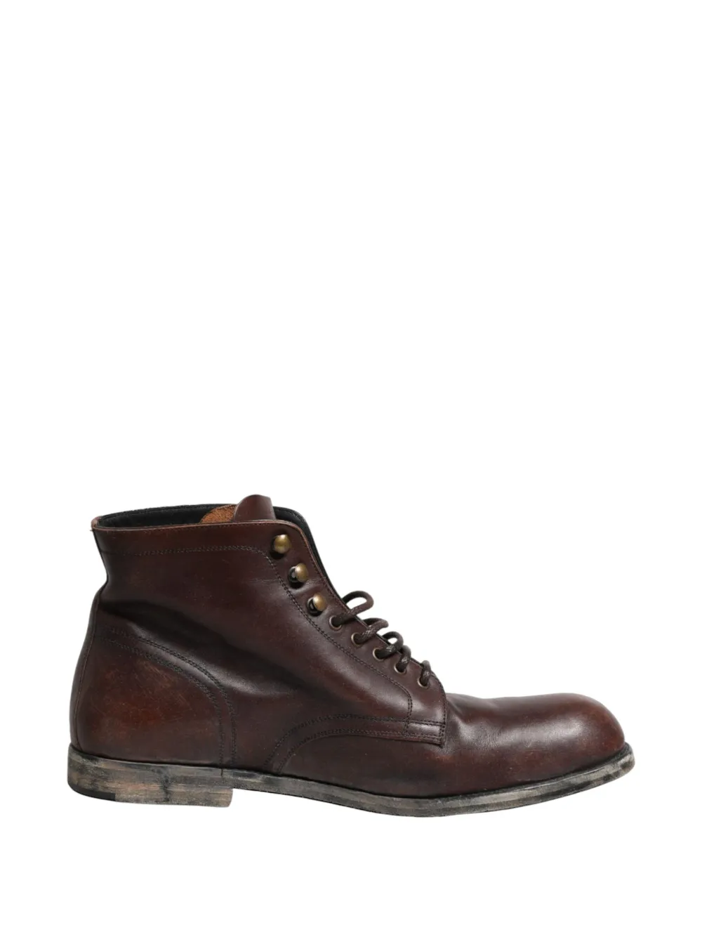 Dolce & Gabbana leather ankle boots Bruin