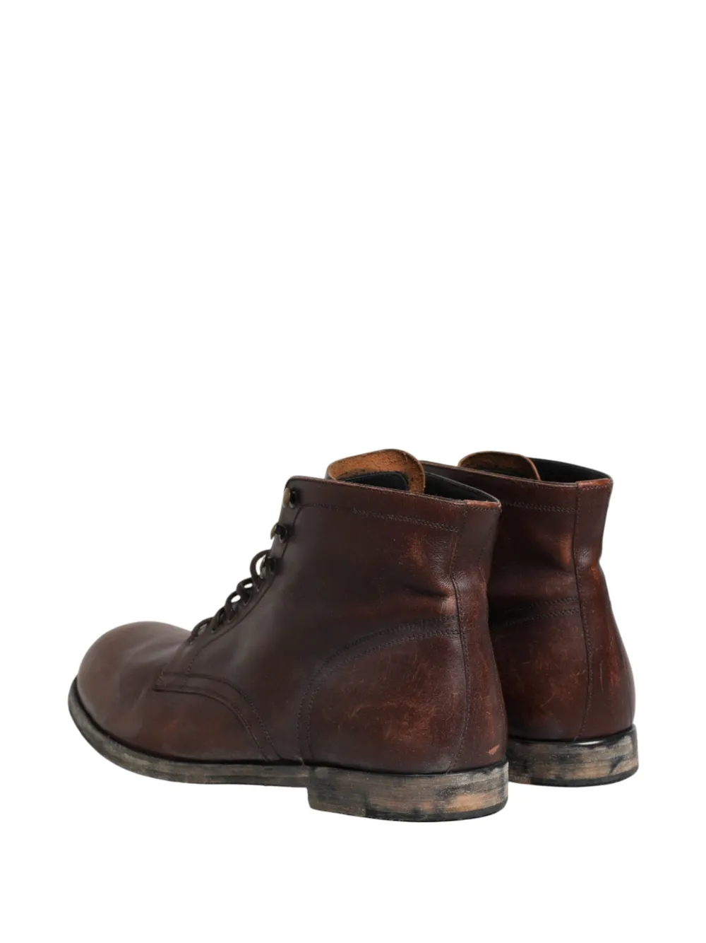 Dolce & Gabbana leather ankle boots Bruin