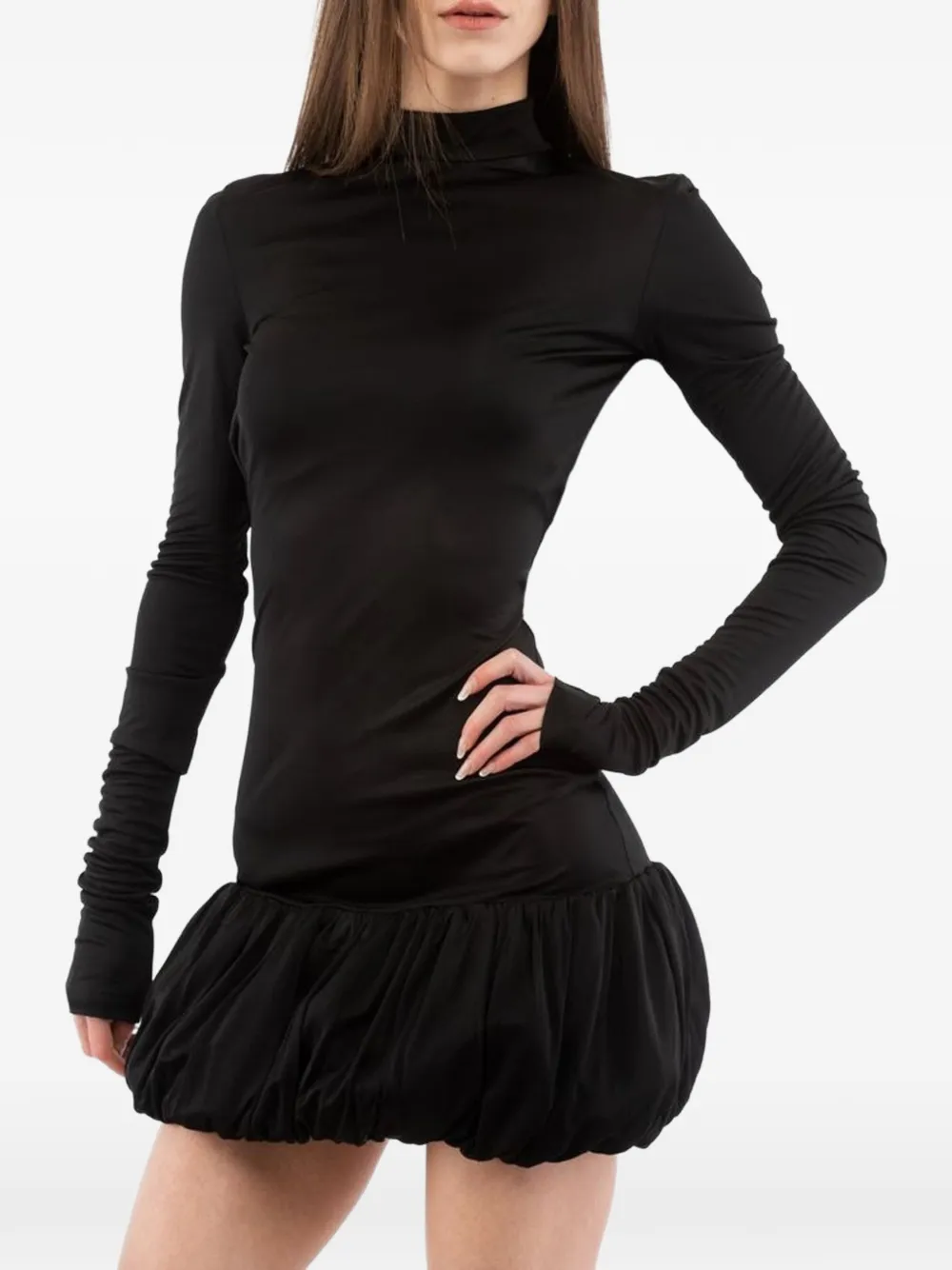 Moschino open-back mini dress