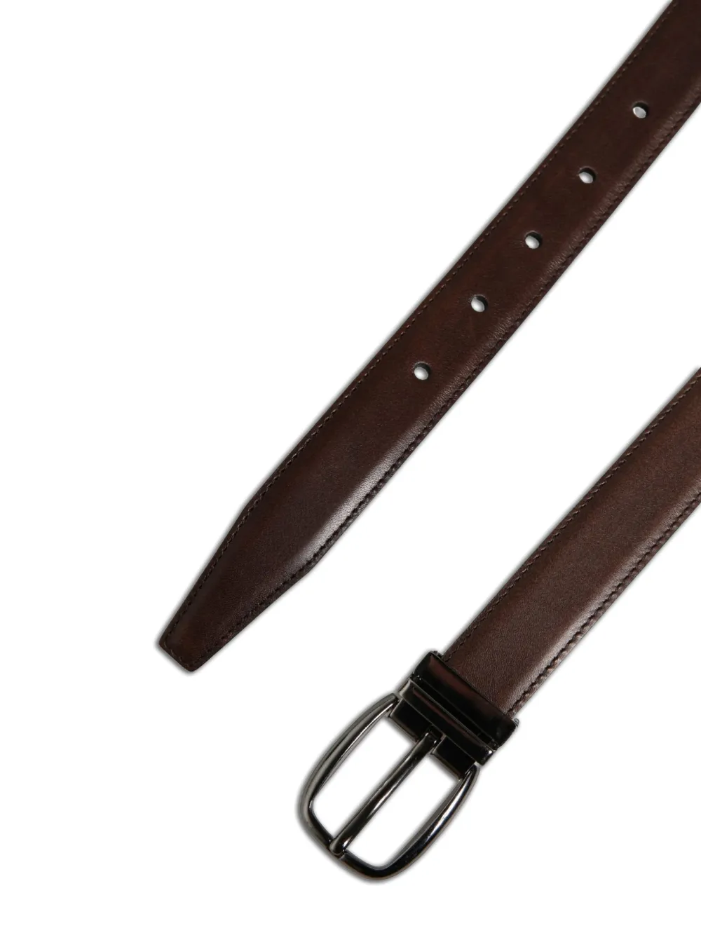 Dolce & Gabbana Leren gespriem Bruin