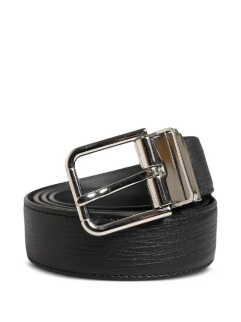 Dolce & Gabbana textured leather belt